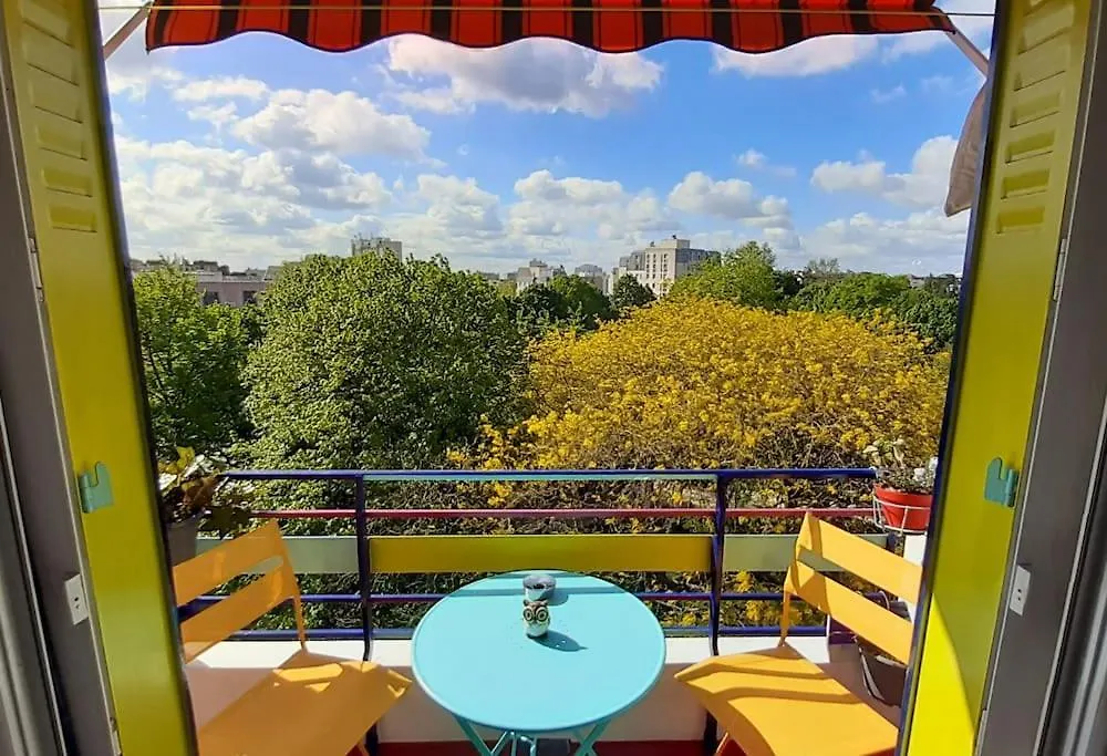 Canopee, Paisible, Chaleureux, Lumineux, Balcon Paris