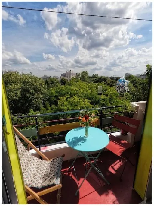 Canopee, Paisible, Chaleureux, Lumineux, Balcon Paris