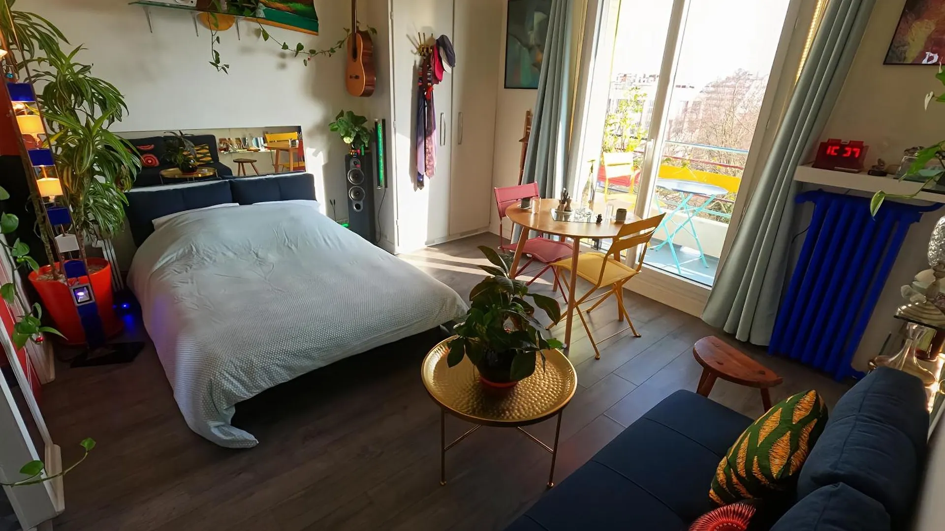 Canopee, Paisible, Chaleureux, Lumineux, Balcon Paris Apartment