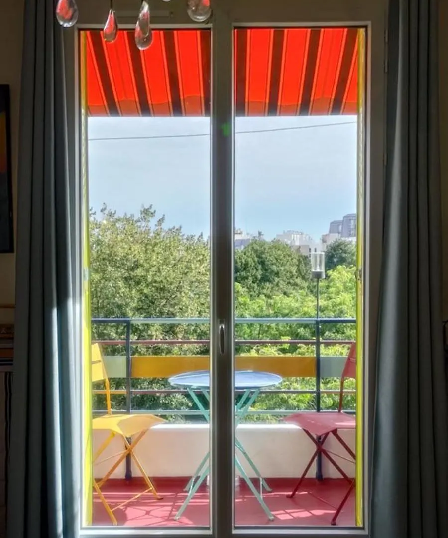 Canopee, Paisible, Chaleureux, Lumineux, Balcon Paris France