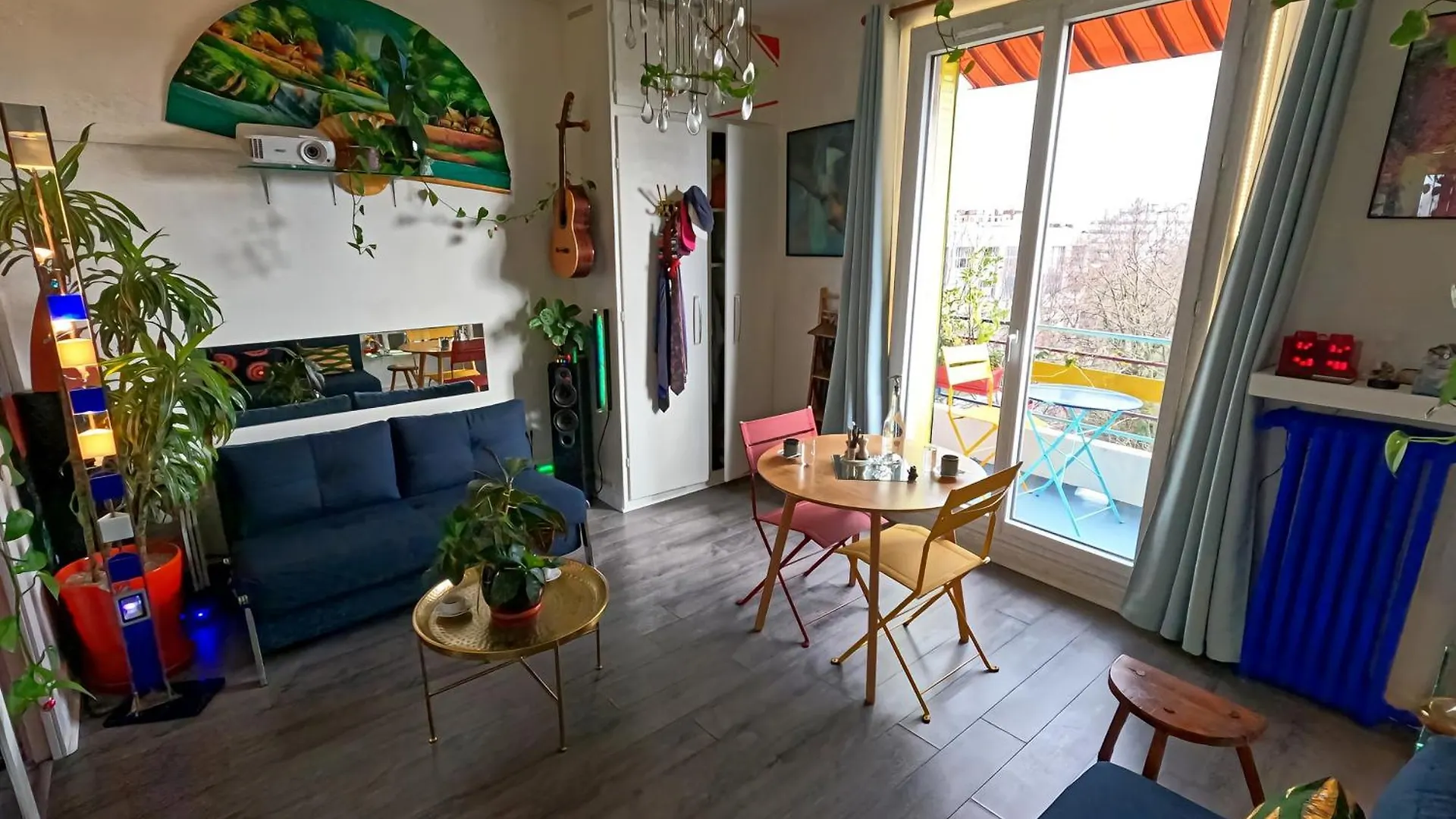 Apartman Canopee, Paisible, Chaleureux, Lumineux, Balcon Párizs
