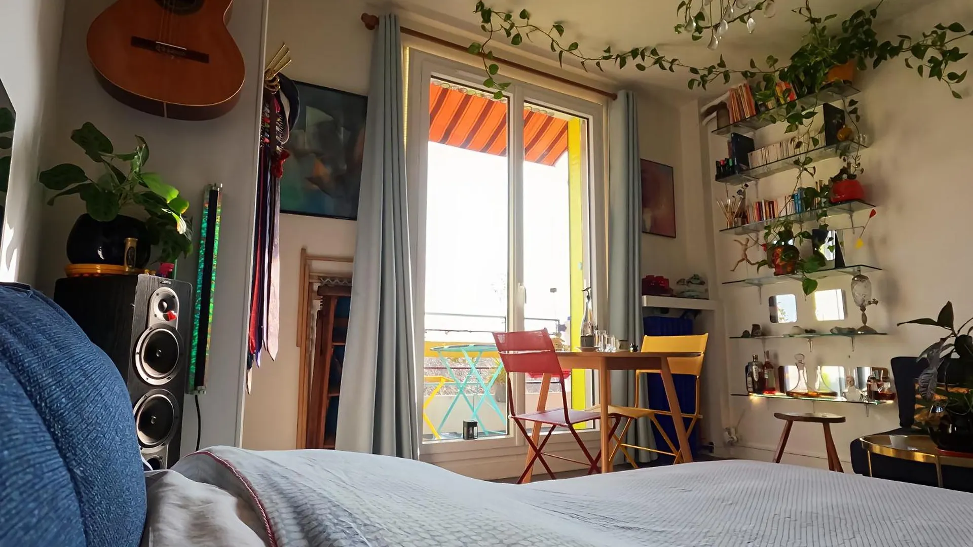 Apartman Canopee, Paisible, Chaleureux, Lumineux, Balcon Párizs Franciaország