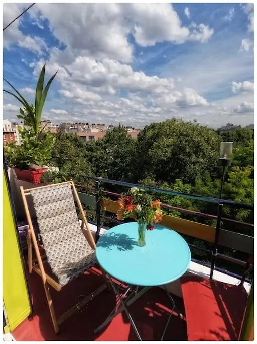 Canopee, Paisible, Chaleureux, Lumineux, Balcon Paris 0*,