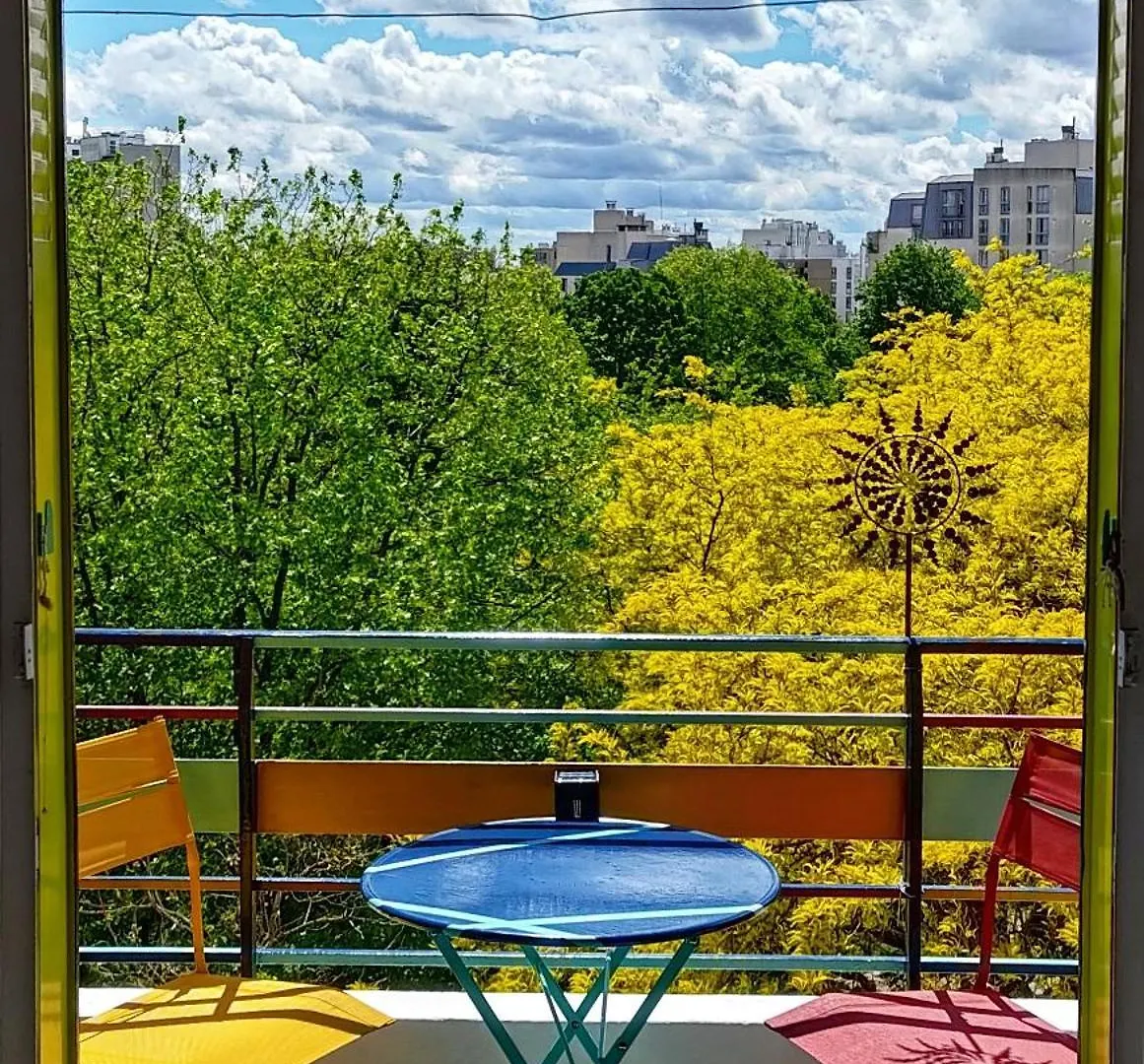 Canopee, Paisible, Chaleureux, Lumineux, Balcon Paris 0*,  France